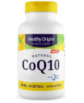 Healthy Origins &ndash; Natural CoQ10 &ndash; 60 kapslit