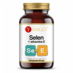 Yango &ndash; Selen + Naturaalne E-vitamiin 90 kapslit