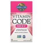Vitamin Code &ndash; Toores B-12 &ndash; 30 vegankapslit