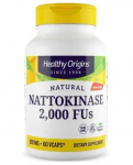 Healthy Origins &ndash; Natural Nattokinase 2000FUs &ndash; 60 kapslit