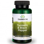 Swanson &ndash; Curcumin & berberine musta pipraga &ndash; 60 kapslit