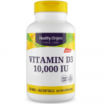 Healthy Origins &ndash; Healthy Origins vitamin D3 depot 10 000 IU &ndash; 360 pehme kapslit