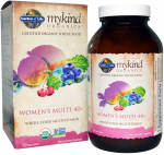 Mykind Organics &ndash; Naiste multivitamiinid 40+ &ndash; 120 vegevast tabletti