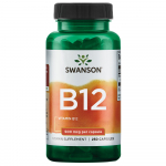 Swanson &ndash; B12-vitamiin 500 mcg 250 kapslit
