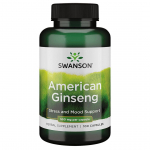 Swanson &ndash; Amerikansk ginseng 550 mg, 100 kapslit