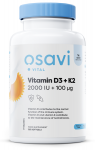 Vitamin D3 + K2 &ndash; 2000 IE &ndash; 120 pehmeid kapsleid