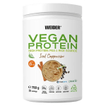 Weider &ndash; Vegansk proteiin, Iskaffe cappuccino &ndash; 750g