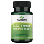 Swanson &ndash; NAC detox depot with milk thistle with broccophane &ndash; 60 kapslit