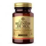 Solgar &ndash; Selen uden g&aelig;r 100 mcg, 100 tabletti