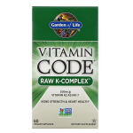 Vitamin Code &ndash; Toores K-vitamiini kompleks &ndash; 60 vegankapslit