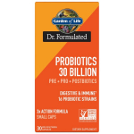 Dr. Formulerede probiootika &ndash; 30 miljardit &ndash; 30 mini kapslit