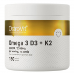 OstroVit &ndash; Omega 3 D3+K2 &ndash; 180 kapslit