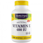 Healthy Origins &ndash; Natural vitamin E 400 IU 180 pehmetabletti