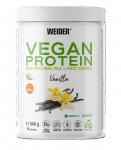 Weider &ndash; Vegansk proteiin, vanilje &ndash; 540 g