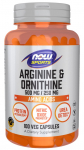Arginiin & Orniitin &ndash; 500/250 mg &middot; 100 vegankapslit
