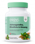 Ashwagandha + Rhodiola & Ginseng &ndash; 60 vegansk kapsel