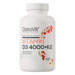 OstroVit &ndash; D3 4000 + K2 &ndash; 100 tabletti