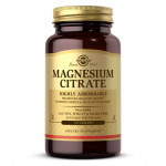 Solgar &ndash; Magnesiumcitrat 200 mg, 120 tabletti