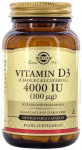 Solgar - D3-vitamiin, 4000 IU, 100 mcg - 120 vcaps