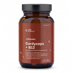 Aura Herbals - Mycodrop, Cordyceps 30:1 + B12, 30% beeta-gl&uuml;kaan - 60 kapslid