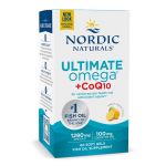 Ultimate Omega + CoQ10 &ndash; 1280 mg (Citron) &ndash; 60 softgels