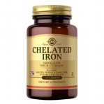 Solgar &ndash; Chelated Iron Tablets &ndash; 100 tabs
