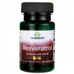Swanson &ndash; Resveratrool &ndash; 50 mg &middot; 30 kapslit