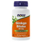 Ginkgo Biloba &ndash; 60 mg &middot; 120 vegetaarset kapslit