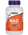 NAC koos seleeni ja mol&uuml;bdeeniga &ndash; 600 mg &middot; 100 kapslit
