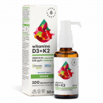 Aura Herbals &ndash; D-vitamiin 2000 IU + K2 vegan &ndash; 50 ml