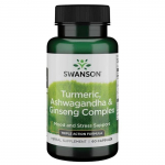 Kurkumi, Ashwagandha ja žen&scaron;enni kompleks &ndash; 60 kapslit