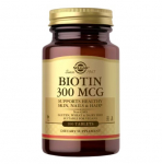 Solgar &ndash; Biotiin 300 mcg &ndash; 100 tabletti