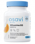 Osavi &ndash; D-vitamiin D3, 2000IU (60 kapslit)