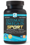 Ultimate Omega-D3 Sport &ndash; Sidrunimaitselised pehmekapslid &ndash; 1480 mg &middot; 60 pehmekapslit