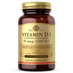 Vitamin D3 Cholekaltsiferool &ndash; 55 mcg &middot; 100 kapslit