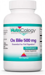 Nutricology &ndash; Ox Bile 500mg 100 veg. kapslit