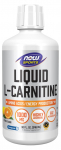 NOW Foods &ndash; L-Carnitine liquid 1000 mg, sidrun &ndash; 946 ml