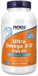 Ultra Omega 3-D koos D3-vitamiiniga &ndash; 180 pehmekapslit