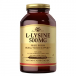 Solgar &ndash; L-L&uuml;siin 500 mg &ndash; 250 kapslit