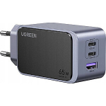 Lādija Ugreen UGREEN Nexode Air 65W Lādija USB-A, 2xUSB-C hall