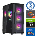 INTOP AQUA Ryzen 7 7700X 64GB DDR5 1TB SSD M.2 NVME+2TB RTX5050 8GB no-OS