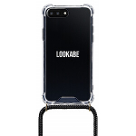 Lookabe Necklace iPhone 7/8+ gold black loo002