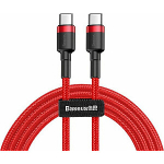 Baseus USB-C&ndash;USB-C USB&nbsp;kaabel 2&nbsp;m punane (SB4860)