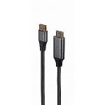 Gembird CC-DP-HDMI-4K-6 video kaabli adapter 1,8 m DisplayPort HDMI t&uuml;&uuml;p A (standardi) must