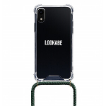 Lookabe Necklace iPhone Xr gold green loo014
