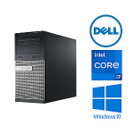 Dell 3020 MT i7-4790 16GB 240GB SSD GTX 1050Ti 4GB DVD W10P Renew