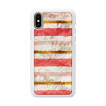 Ikins Apple SmartPhone case iPhone XS/S short cake white