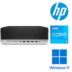 HP 600 G5 SFF i3-8100 16GB 256GB SSD + 500GB HDD WIFI W11P Renew