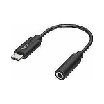 Adapter Hama USB-C - pesa 3,5 mm, must (002052820000)