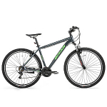 Kalnu velosipēds Bisan ATLAS V Grey/Green (Rata izmērs: 27,5 Rāmja izmērs: 19)